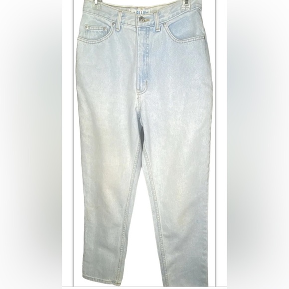 Vintage L.A. Blues Women’s Jeans 10P Light Blue Straight Leg Zip Button Pockets - Picture 1 of 10